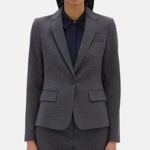 NWOT THEORY Slim-Fit Blazer in Sevona Stretch Wool Sz 0